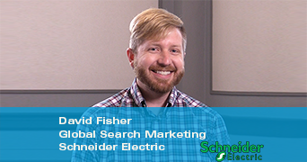 david fisher global search marketing schneider electric
