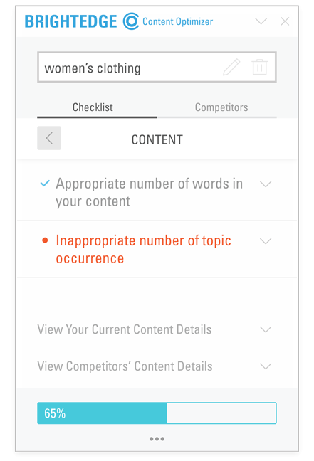 Content Optimizer - Recommendations