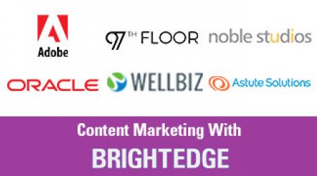 content marketing with brightedge video banner